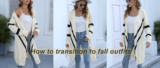 How to transition to fall outfits