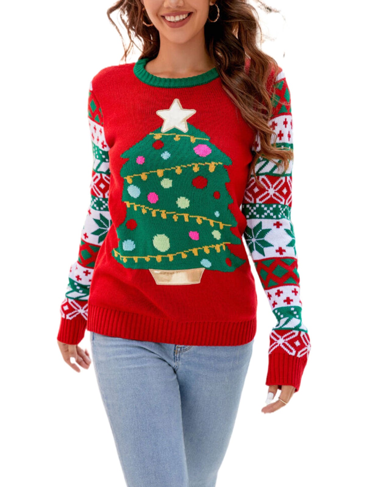 Women Ugly Christmas Sweater