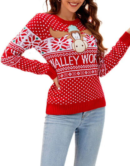 Women Ugly Christmas Sweater