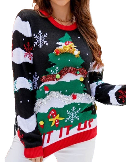 Women Ugly Christmas Sweater