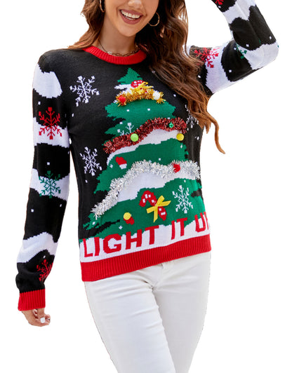 Women Ugly Christmas Sweater