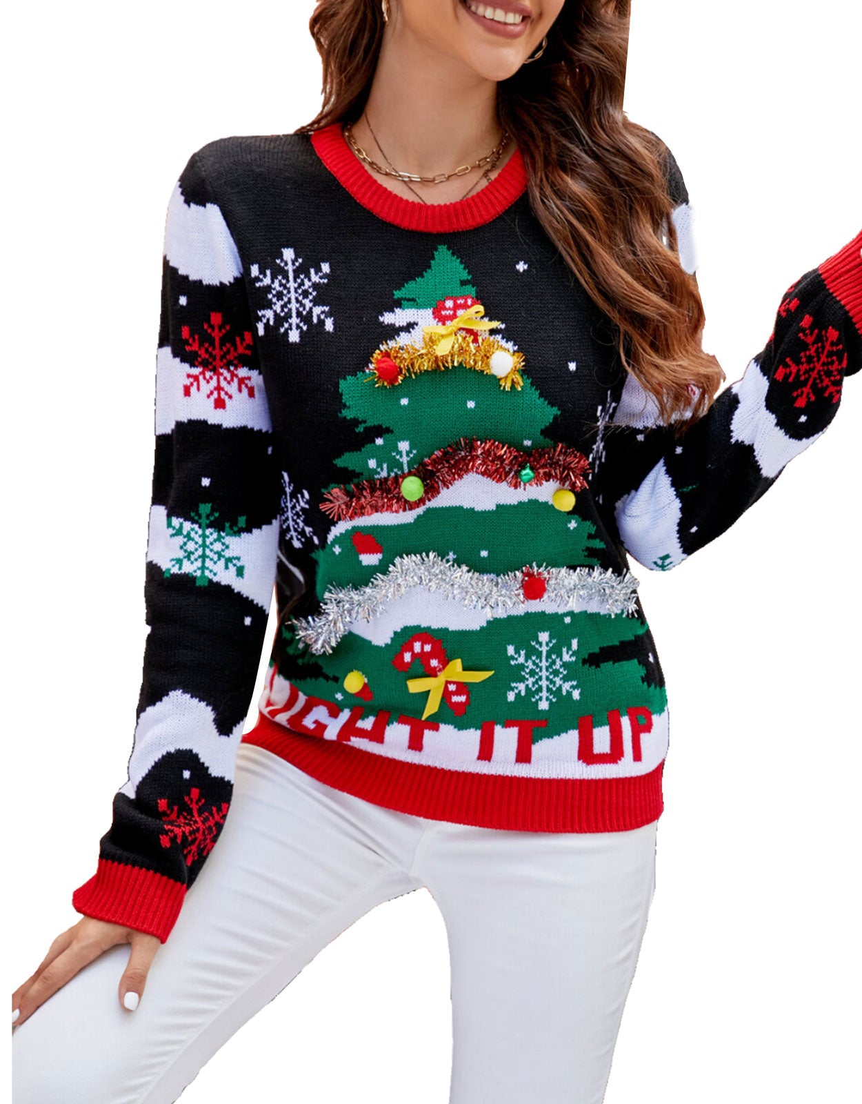 Women Ugly Christmas Sweater