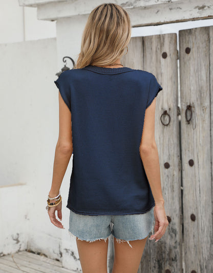 USA Cap Sleeve Blouse