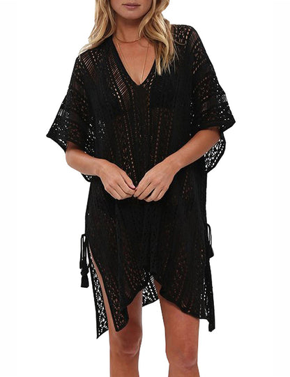 Loose Casual Crochet Coverup