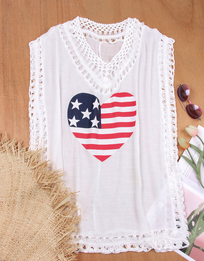 V Neck Loose Swimwear Bathing Suit Cover Up