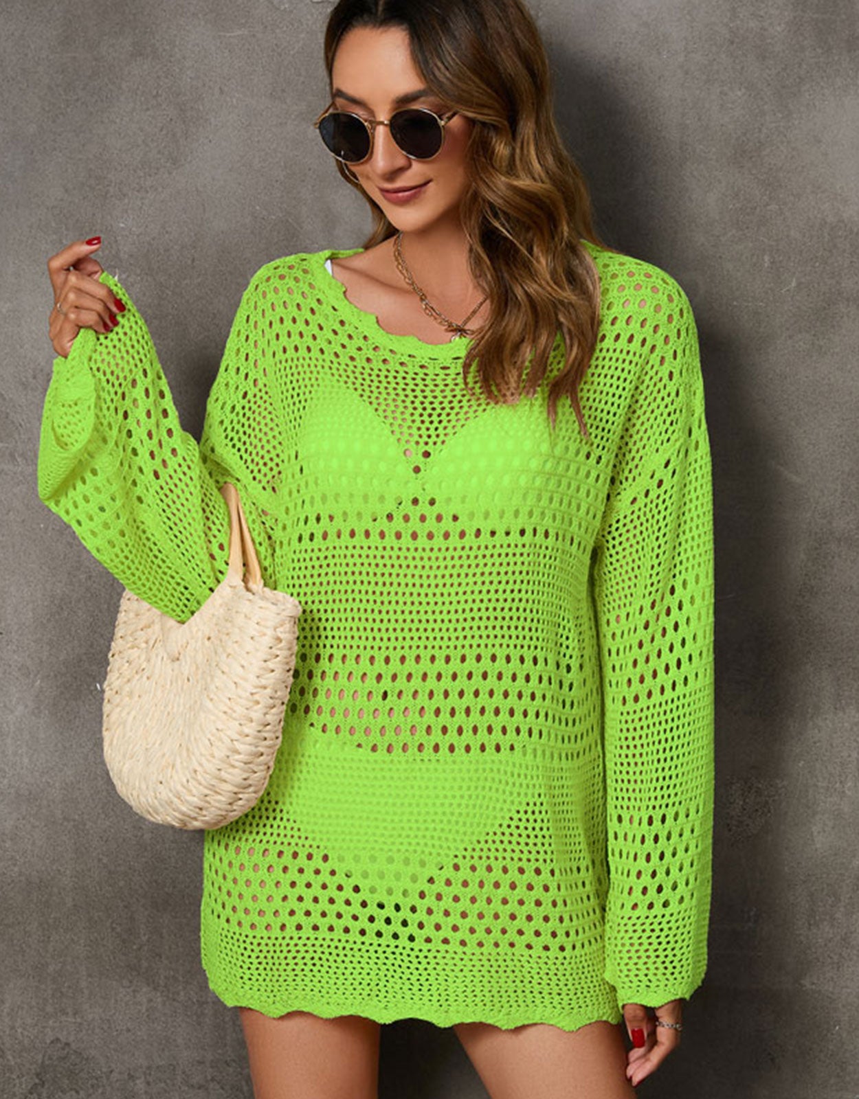 Cute Crochet Cover Ups Dress