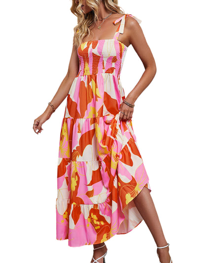 Printed Colorful Maxi Dress