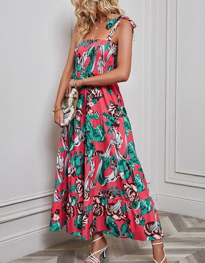 Printed Colorful Maxi Dress