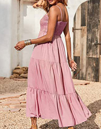 Sleeveless Strapless Swing Dress