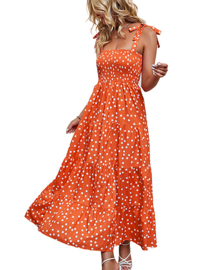 Printed Colorful Maxi Dress