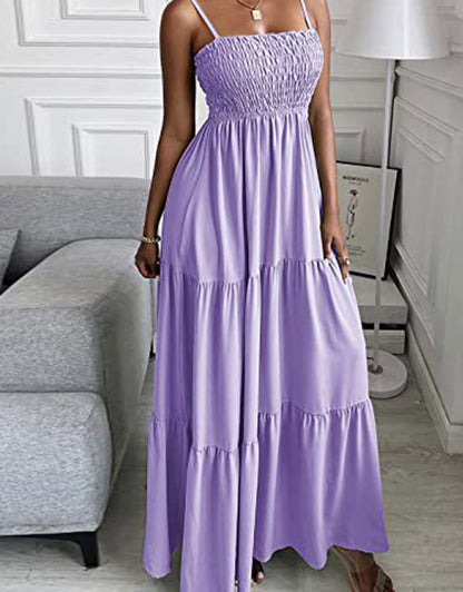 Sleeveless Strapless Swing Dress