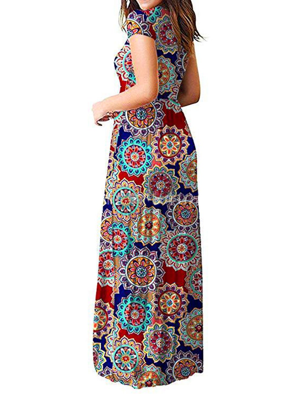 Maxi Dress for women High Waisted Summer Dreeses with Pockets