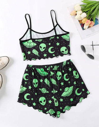 Halloween Pajamas Set