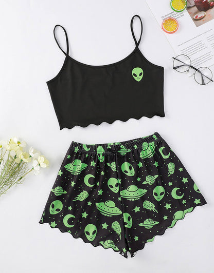 Halloween Pajamas Set