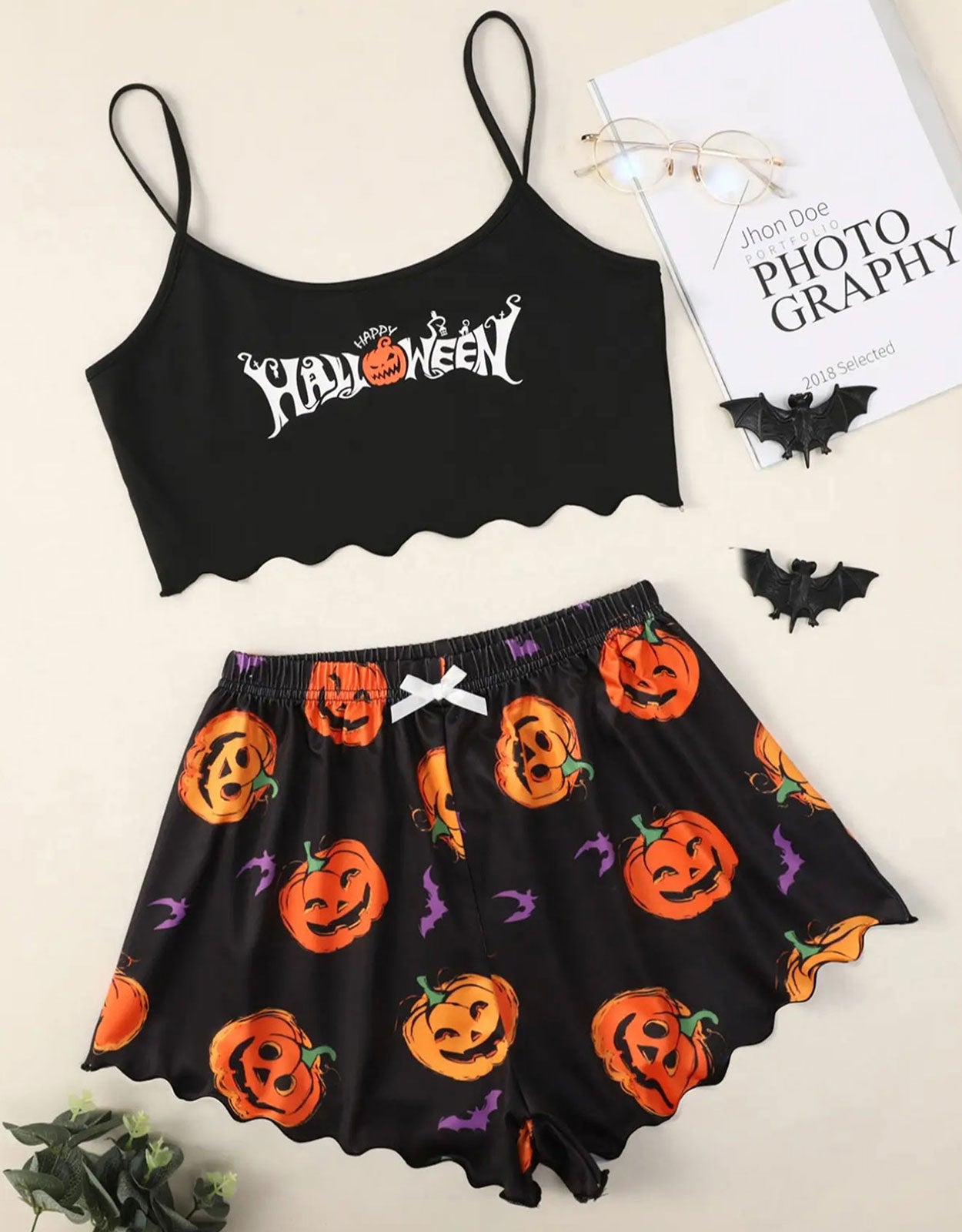 Halloween Pajamas Set