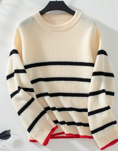 Striped Knitted Sweater