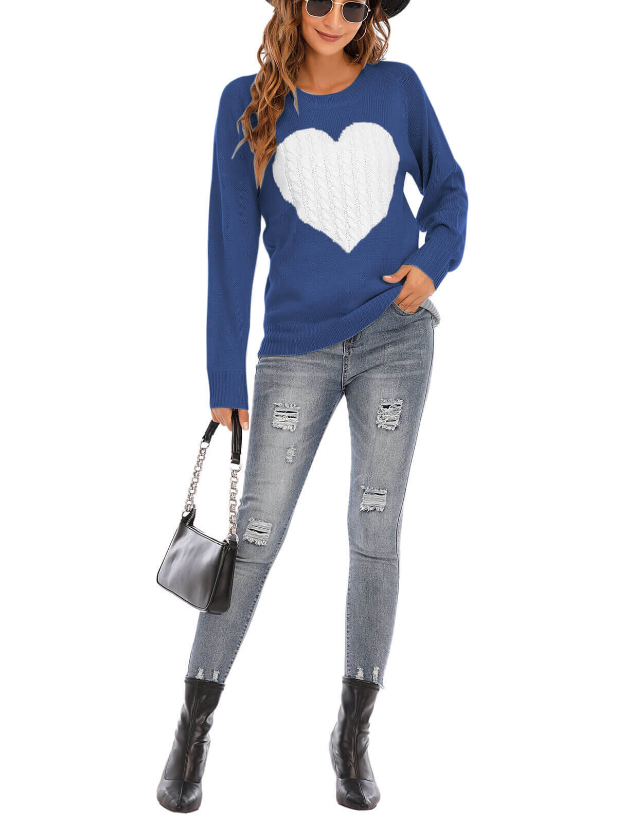 Cute Heart Sweater