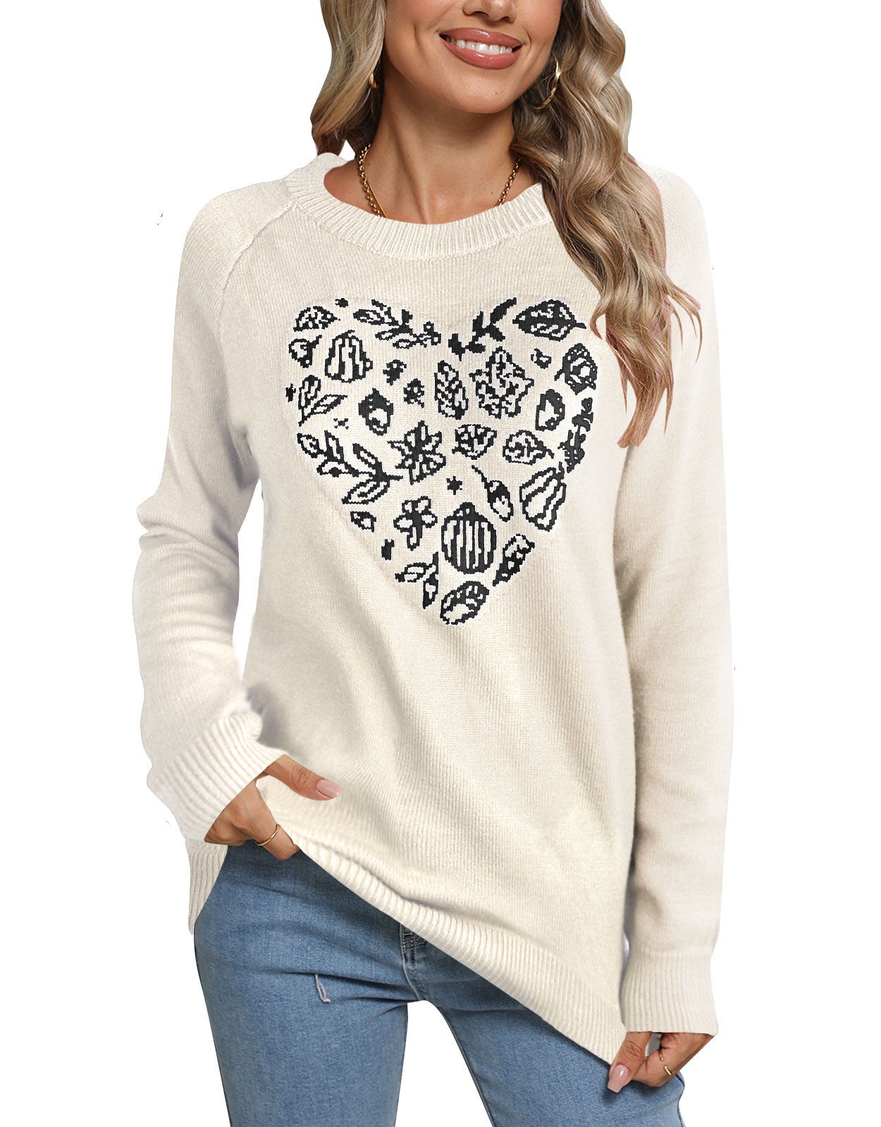 Love Heart Halloween Sweater