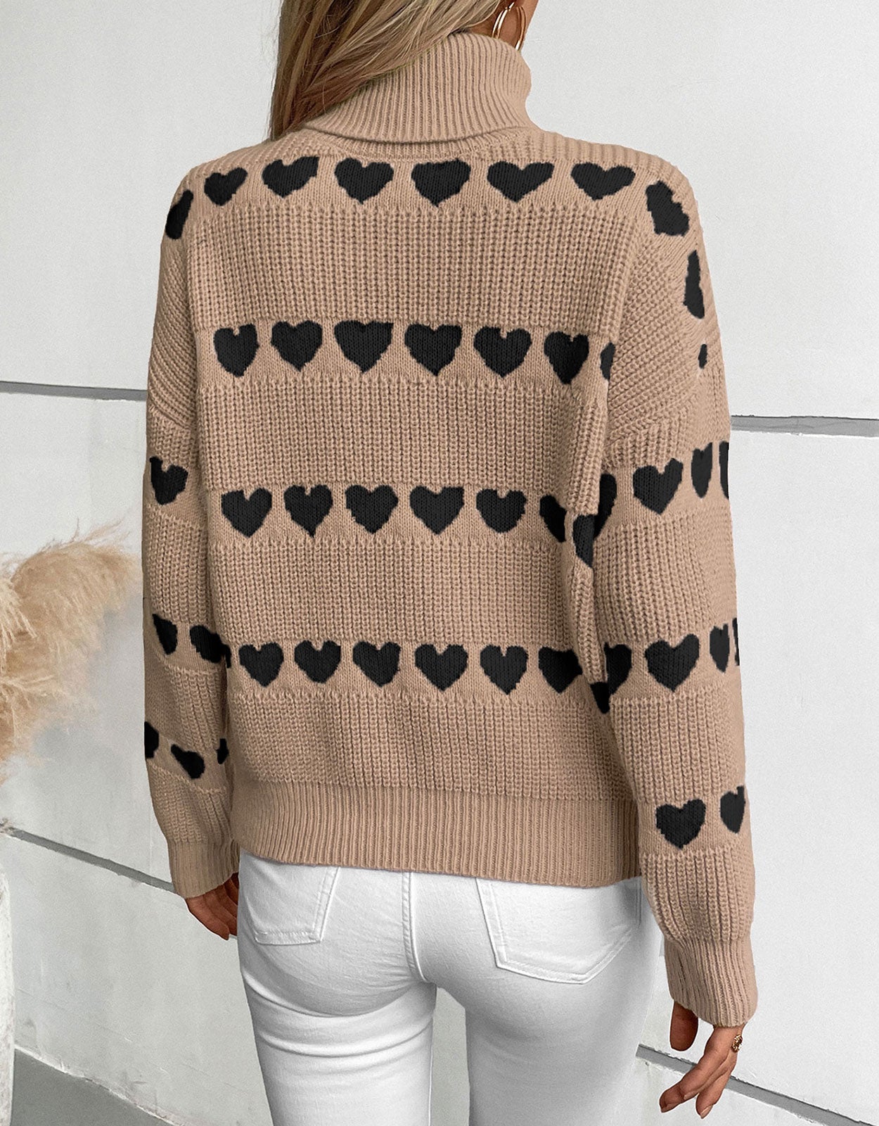 Knitwear Heart Pullover