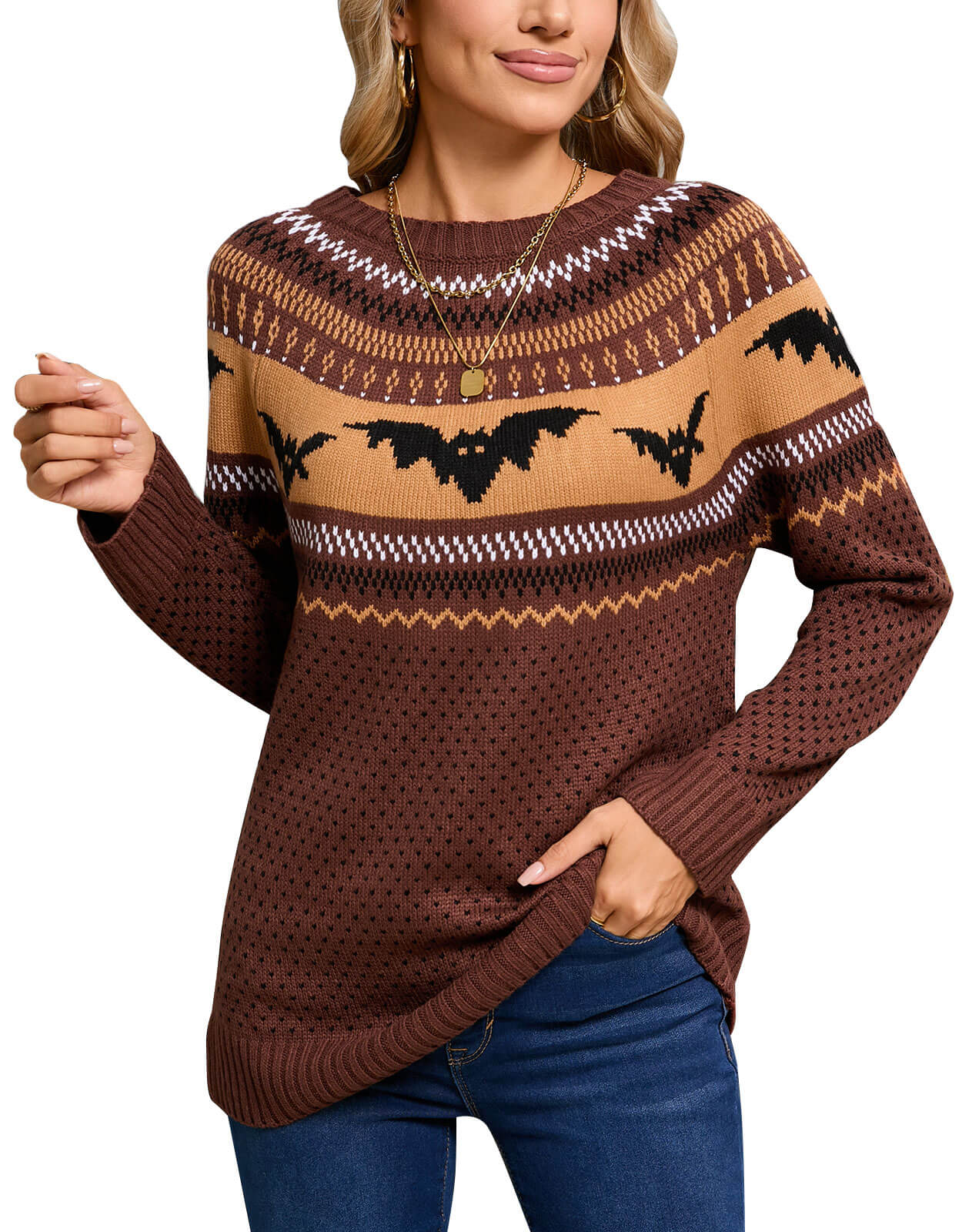 Halloween Bat Fall Pullover