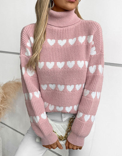 Knitwear Heart Pullover