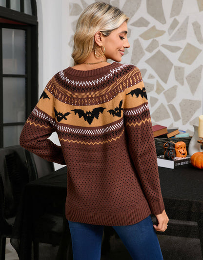 Halloween Bat Fall Pullover