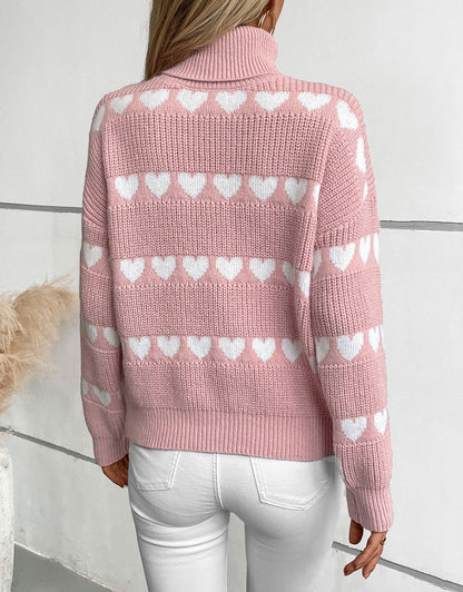 Knitwear Heart Pullover