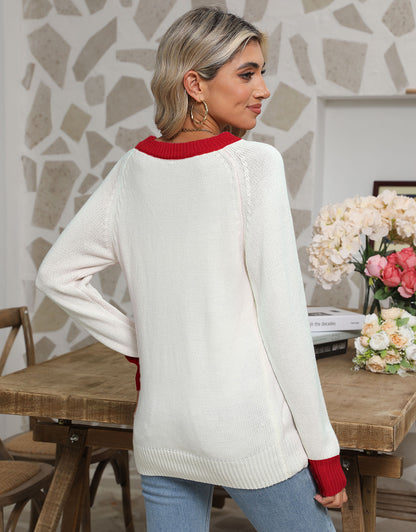 Cute Heart Sweater for Women