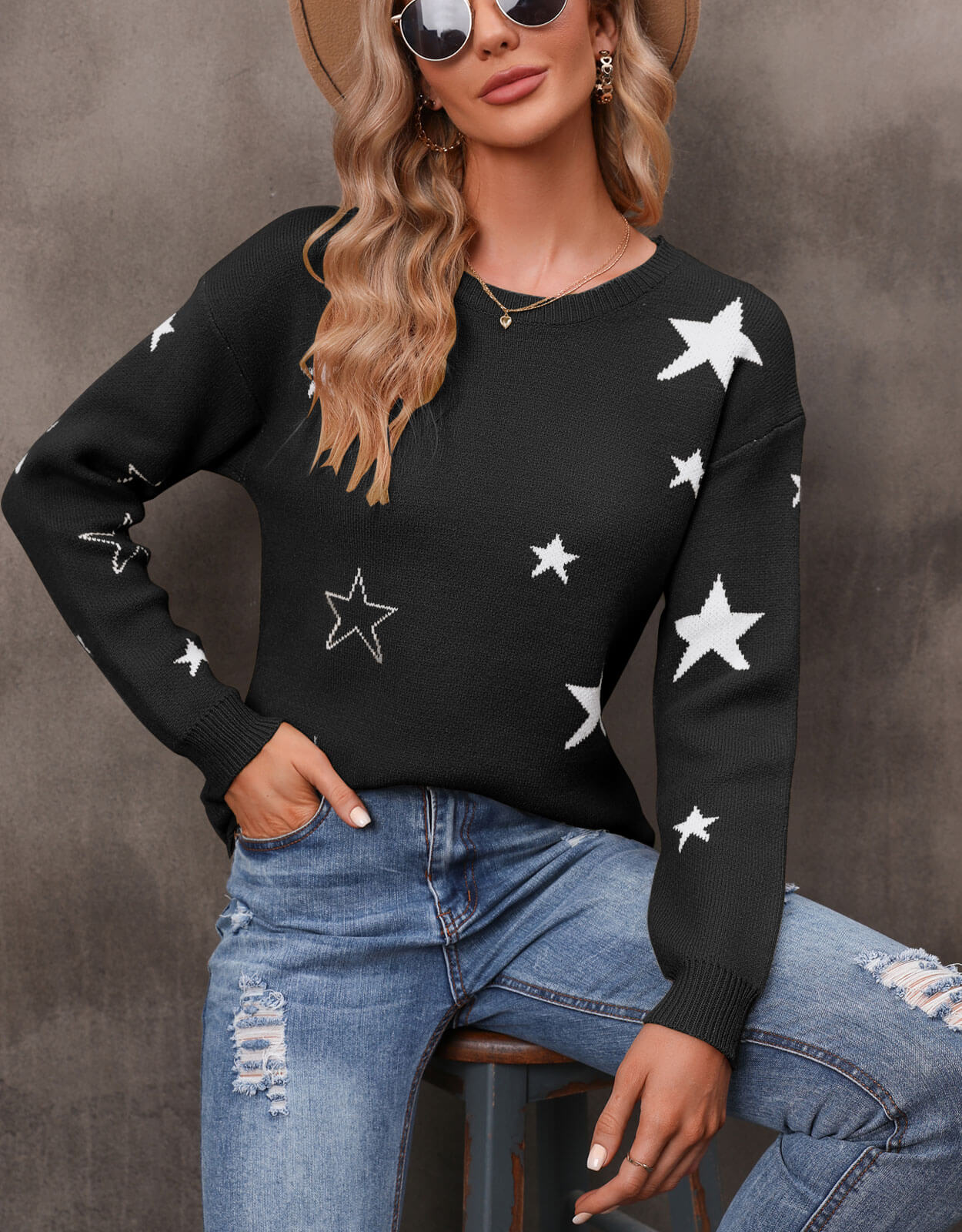 black sweaters for women