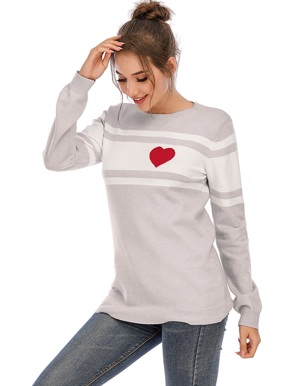 heart sweater