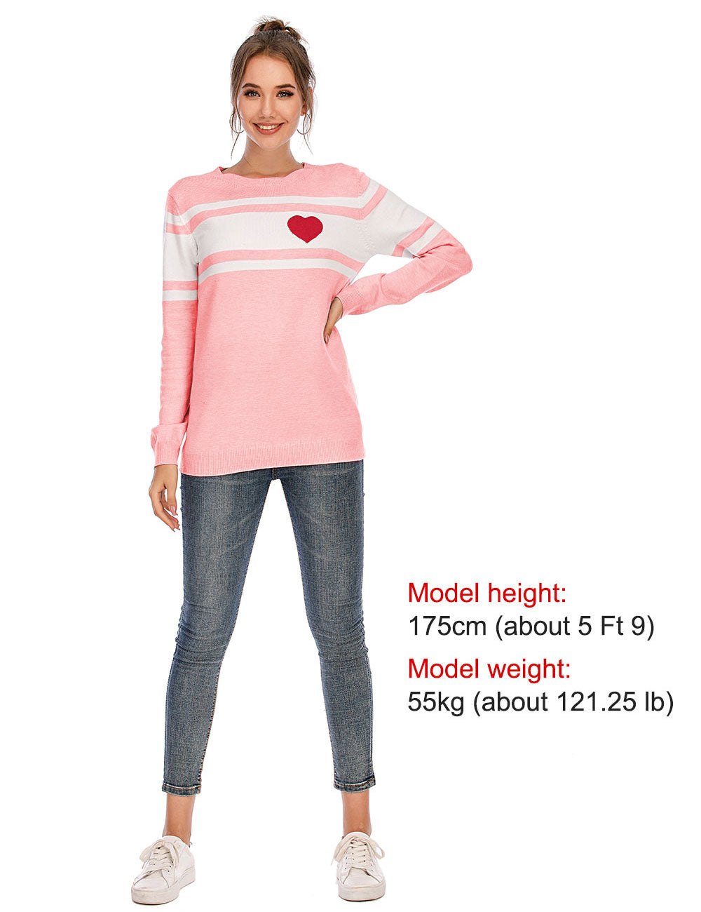 pink sweater for women